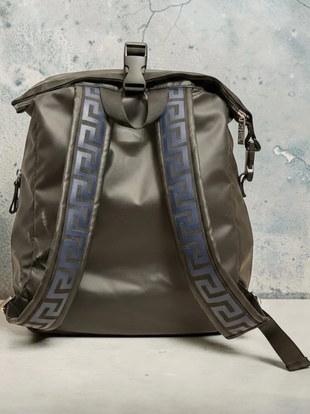 Versace Parfums Roll-Top Backpack